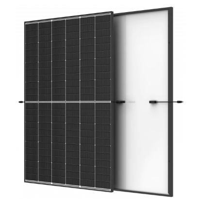 Trina Vertex S N-Type Dual Glass 450W - Triple-Cut 1500V schwarzer Rahmen