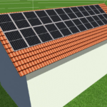 10 KW PV-Anlage Komplettset in 2 Reihen