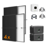Set 32 MIC800 Balkonkraftwerk mit 4x Solarmodul Trina 450 W