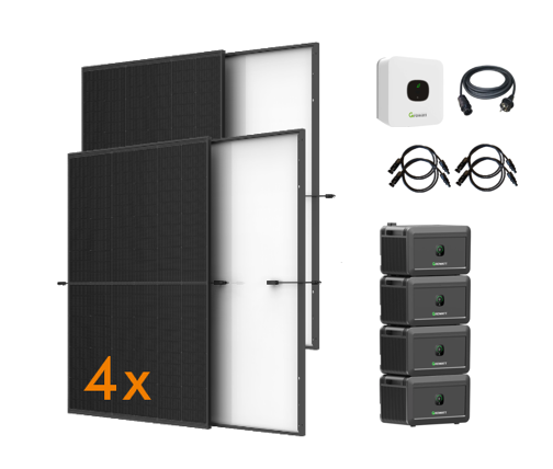 Set 26 MIC600 Balkonkraftwerk mit 4x Solarmodul Trina 450 W