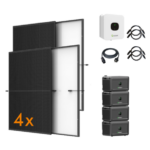 Set 33 MIC800 Balkonkraftwerk mit 4x Solarmodul Trina 450 W